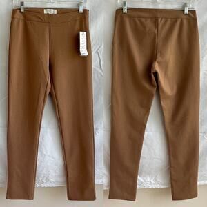 Olive & Oak dark camel pants, size 6, new with tags. Zip closure on side.
